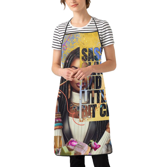 Sassy Classy and Crafty Women's Overlock Apron