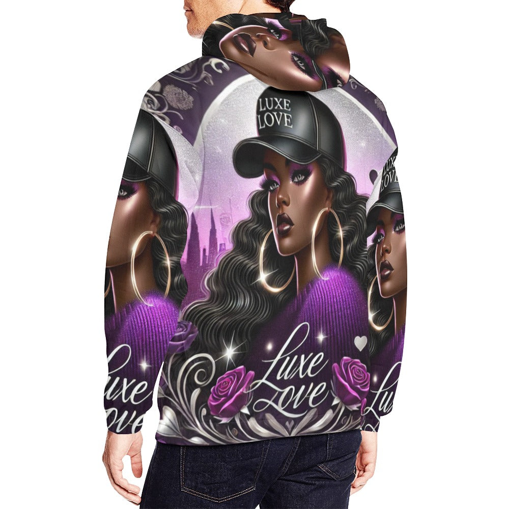 Luxe Love 2 All Over Print Hoodie