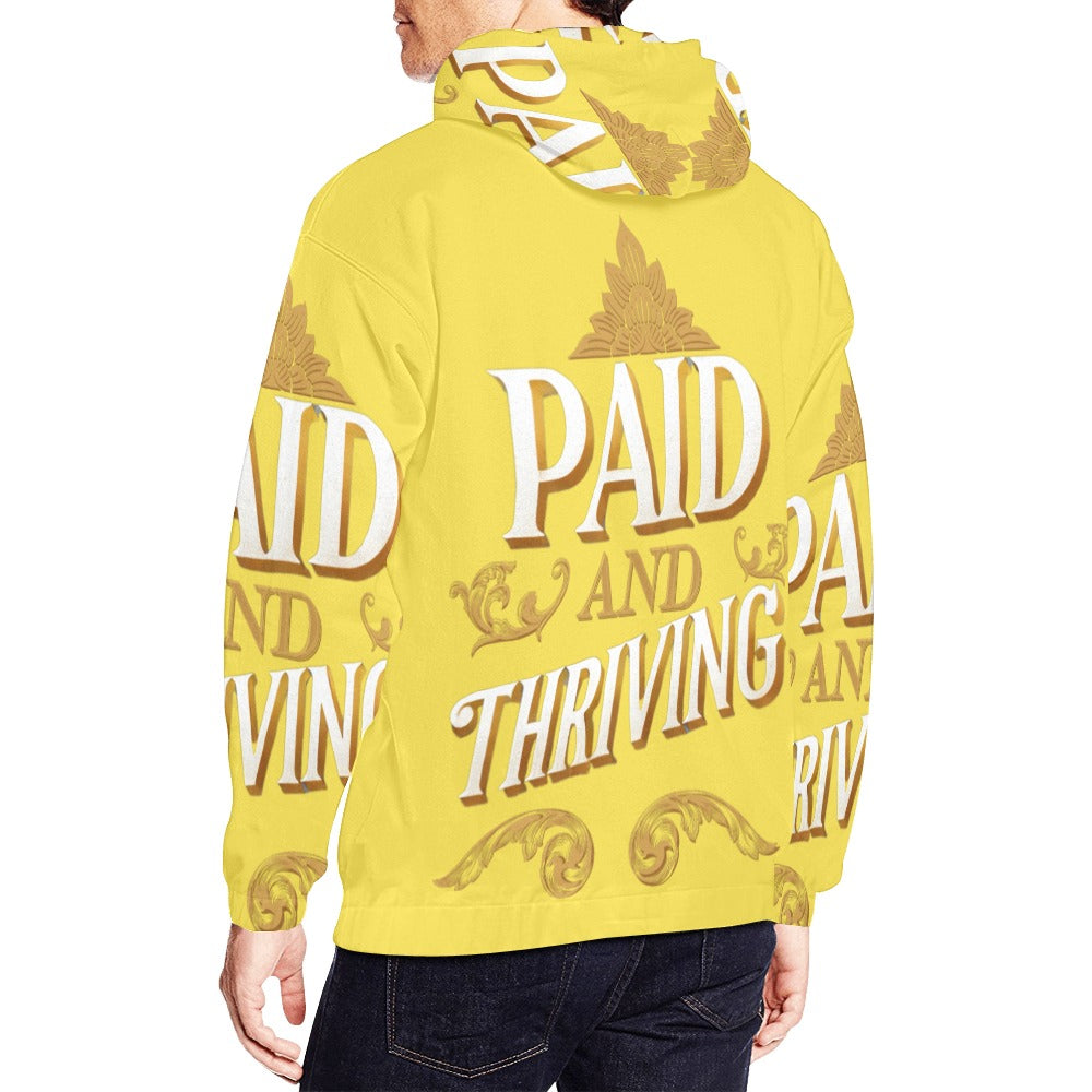 Paid and Thriving Banana Hoodie All Over Print Hoodie