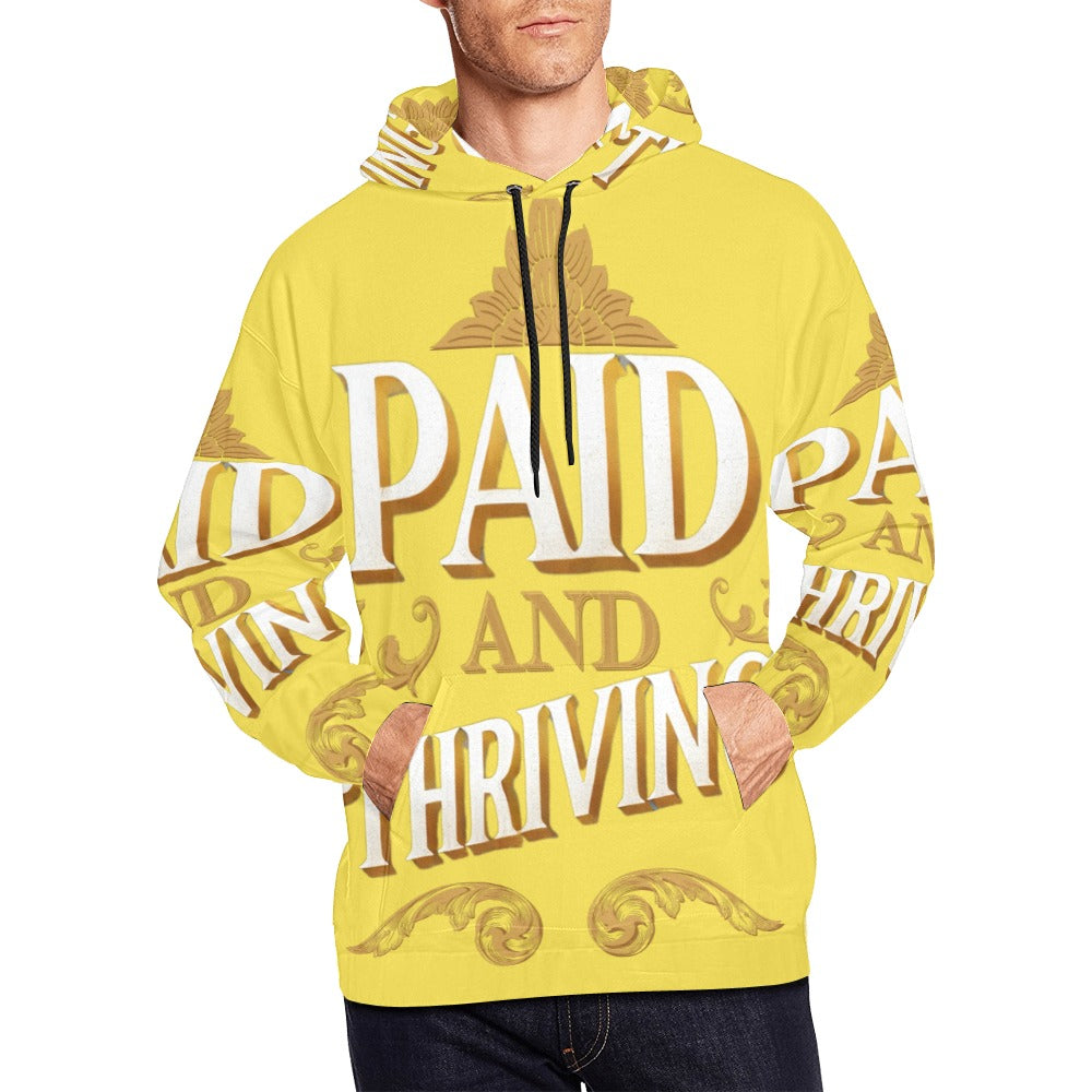 Paid and Thriving Banana Hoodie All Over Print Hoodie